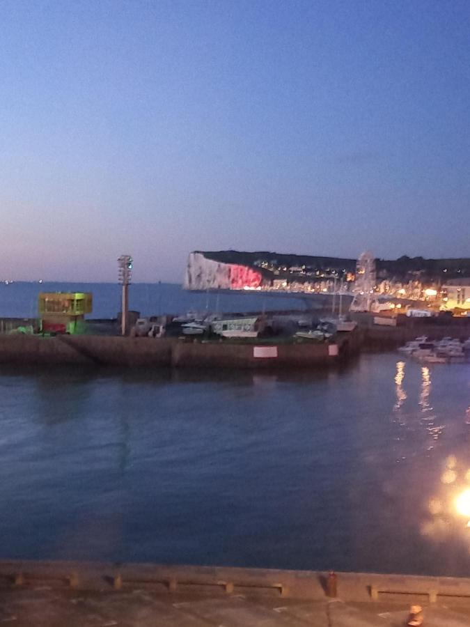 Superbe vue mer Quai 39 Le Tréport Extérieur photo