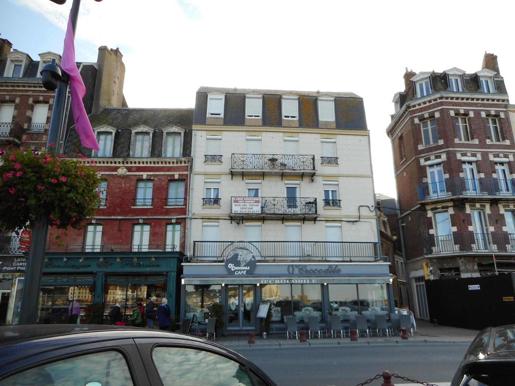 Superbe vue mer Quai 39 Le Tréport Extérieur photo